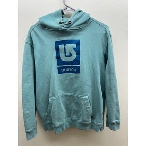 Burton Pullover Hoodie Teal Unisex